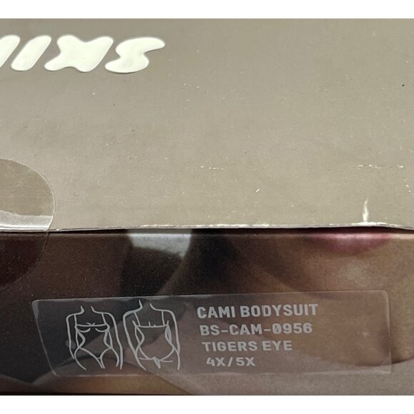 SKIMS Essential Cami Bodysuit Tigers Eye Womens‎ 4X/5X - Picture 12 of 13